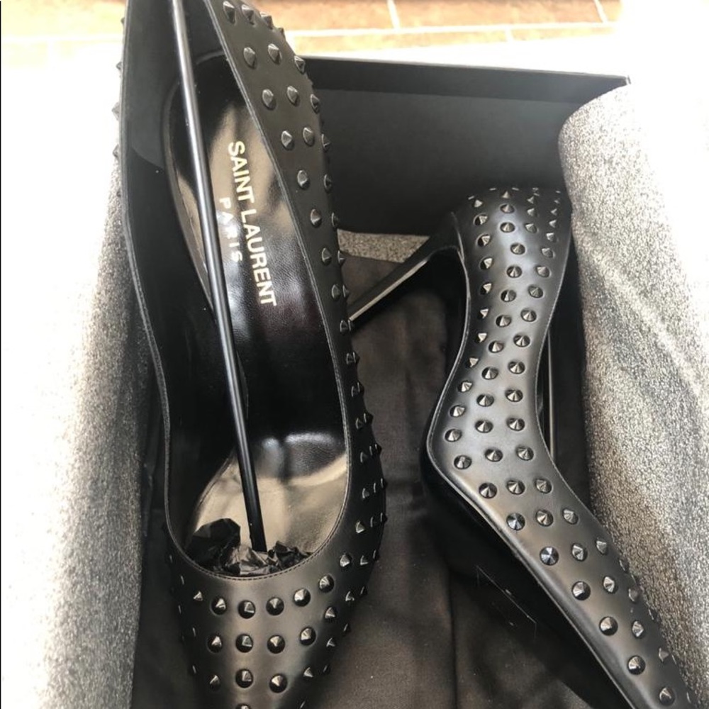 Saint Laurent Heels with Studs